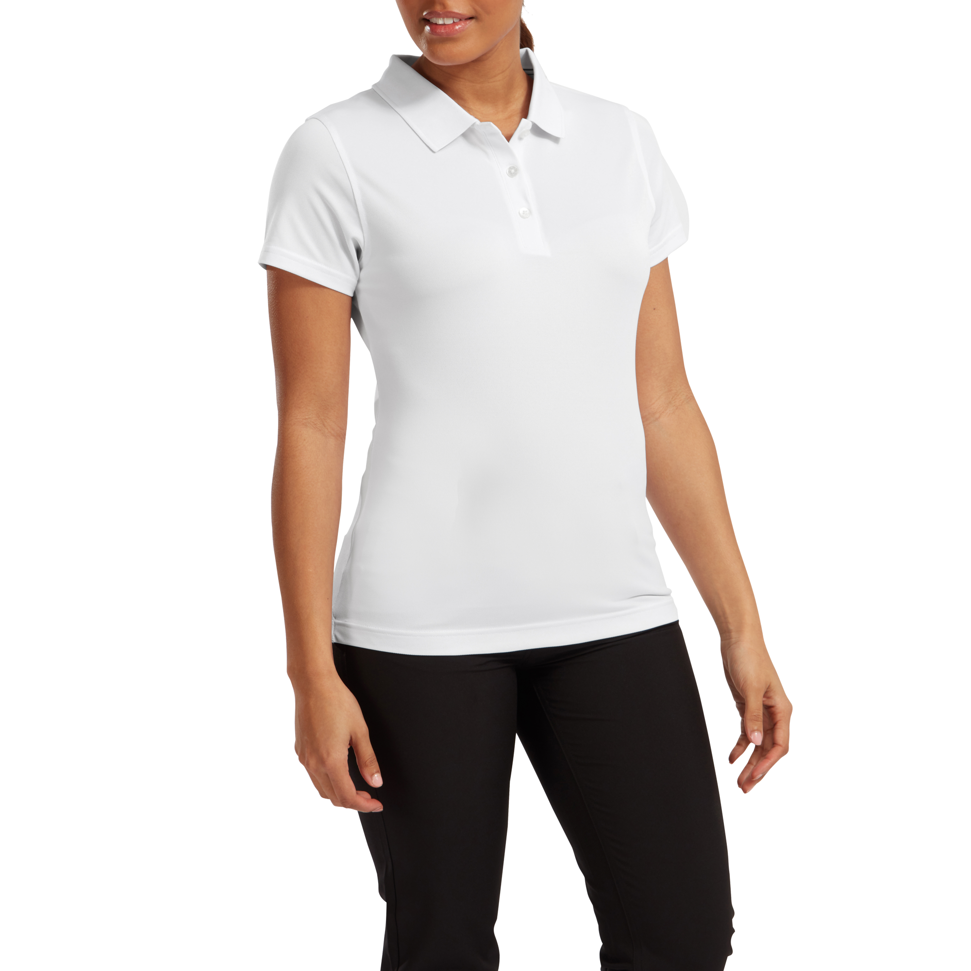 Stretch Pique Solid Women