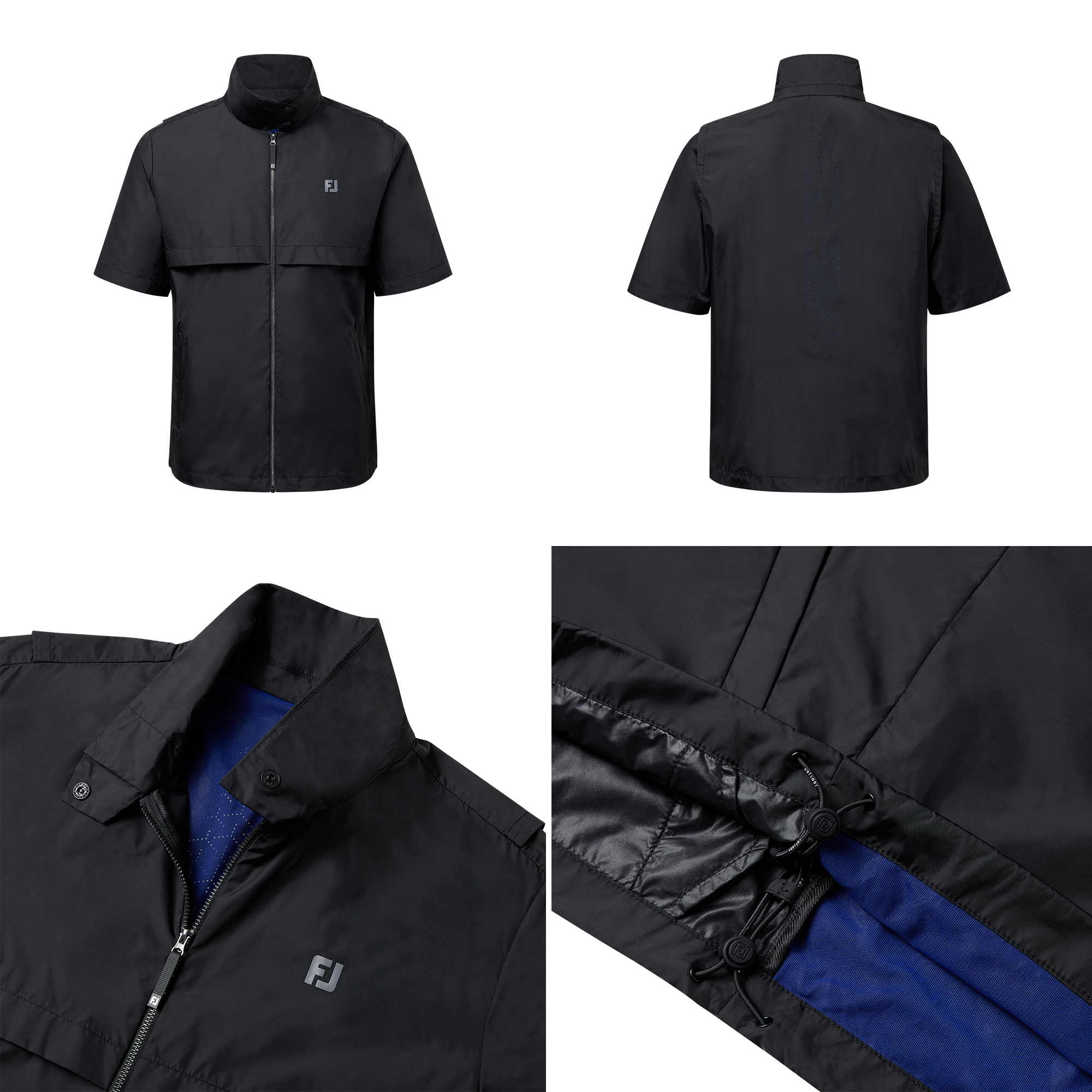 Short Sleeve Polo Jacket
