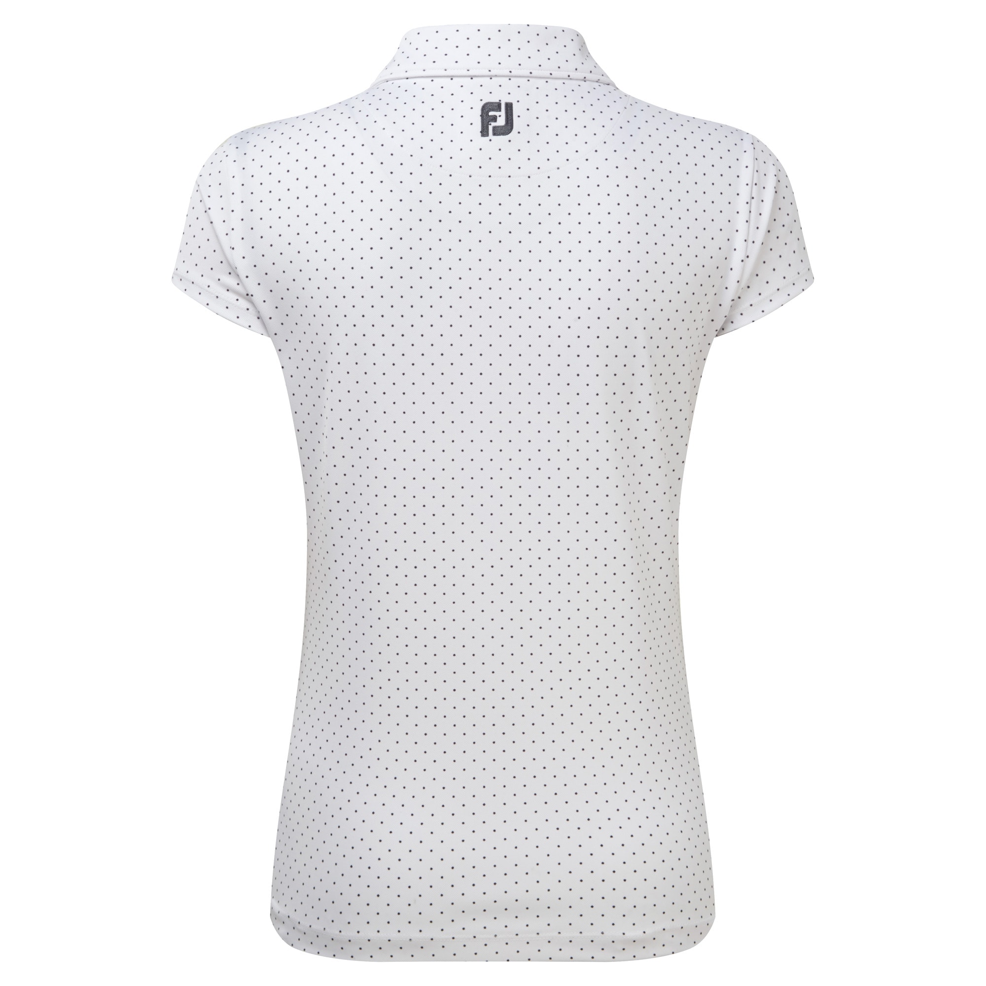 Printed Dot Smooth Pique Cap Sleeve Women-Previous Season Style