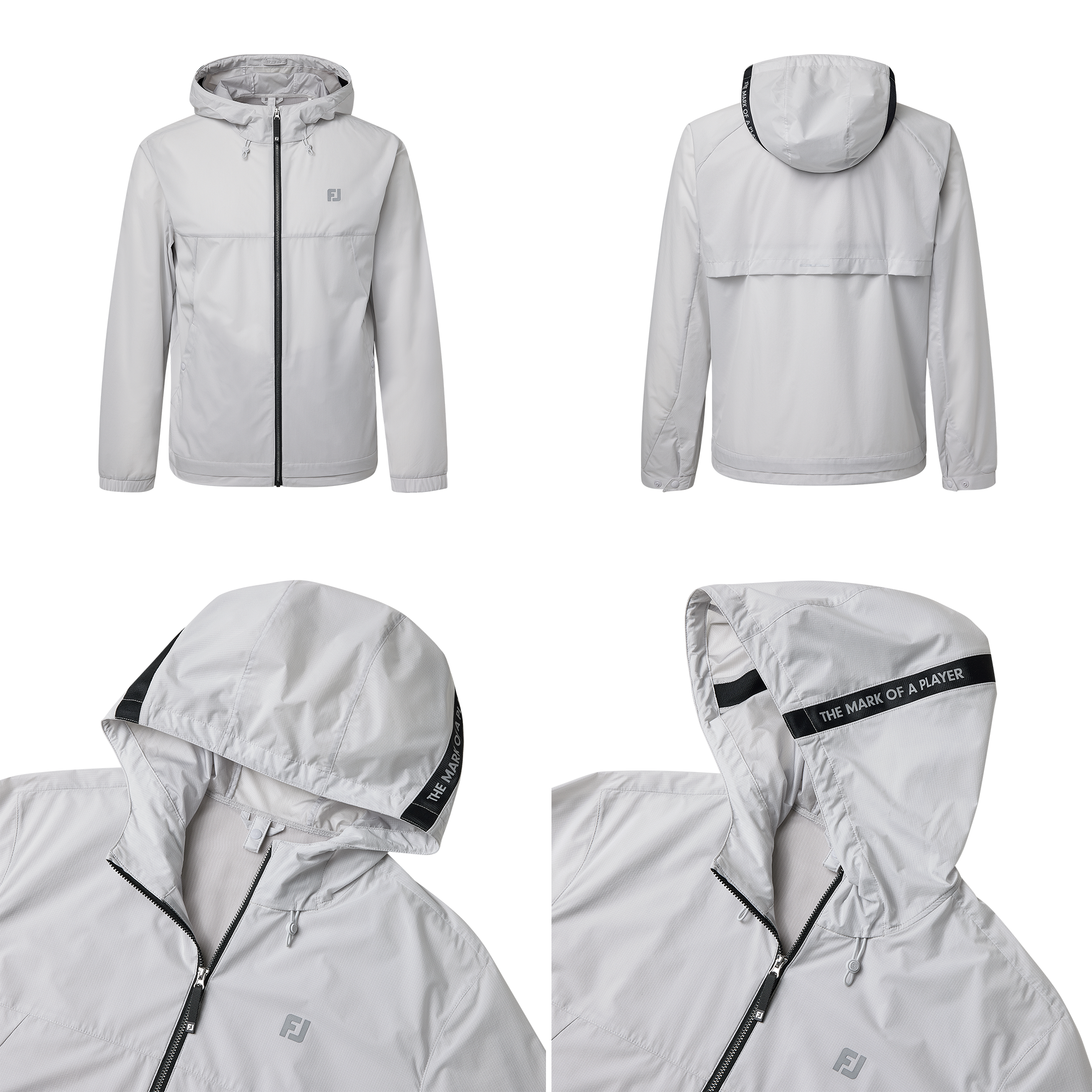 3-Layer Lightweight Hooded Jacket