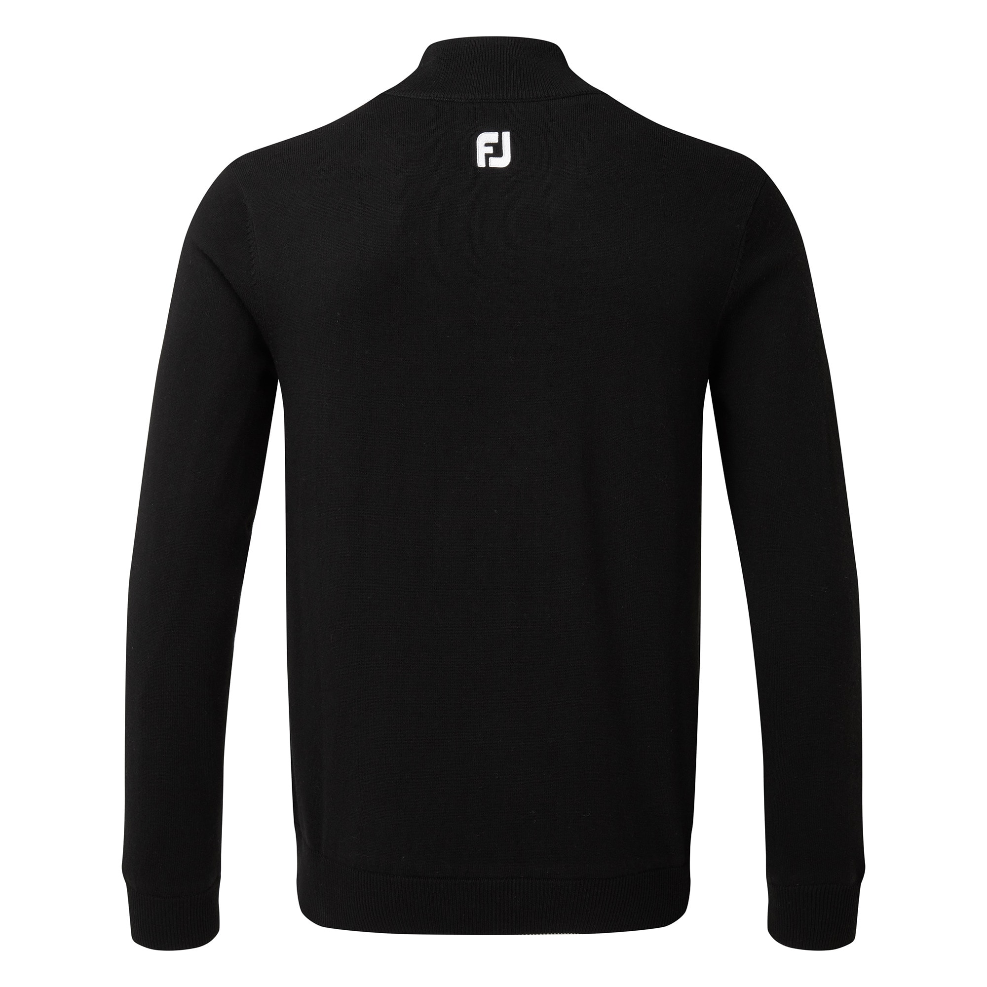 Wool Blend 1/2 Zip Lined Pullover