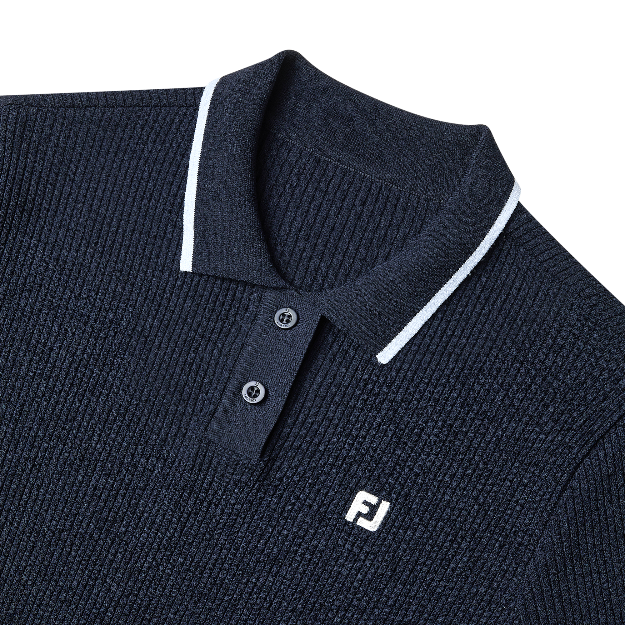 Slim Knit Polo Shirt Women