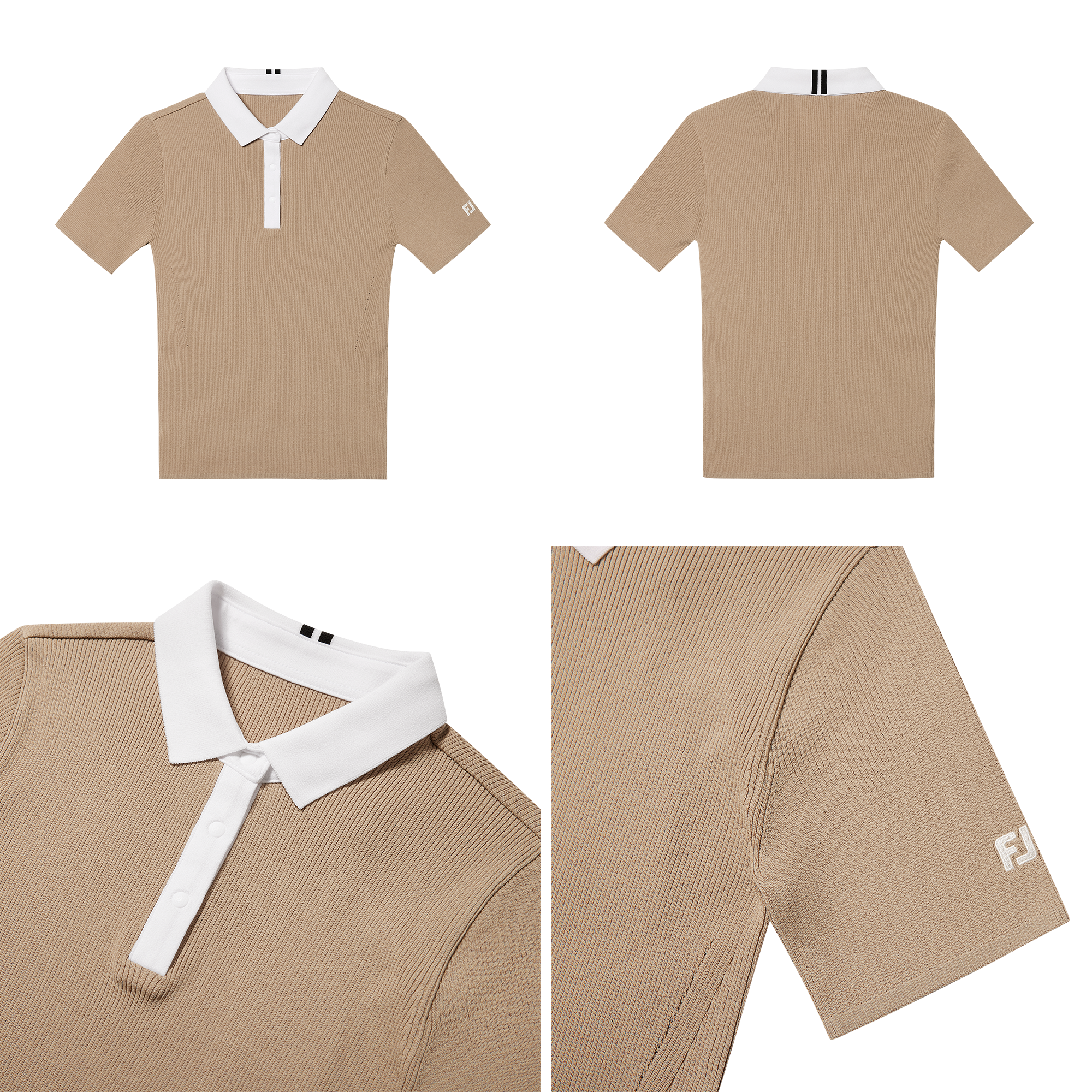 Iconic Knit Polo Shirts Women