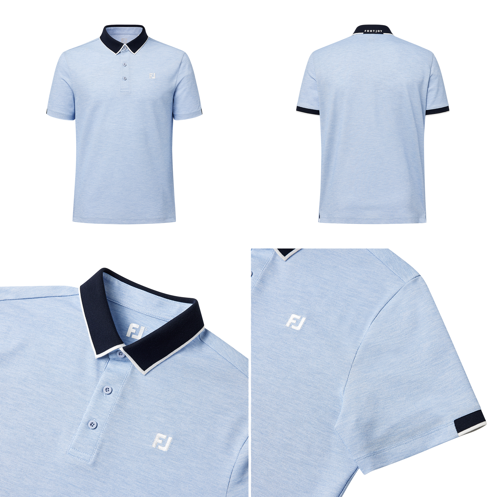 Melange Polo Shirt
