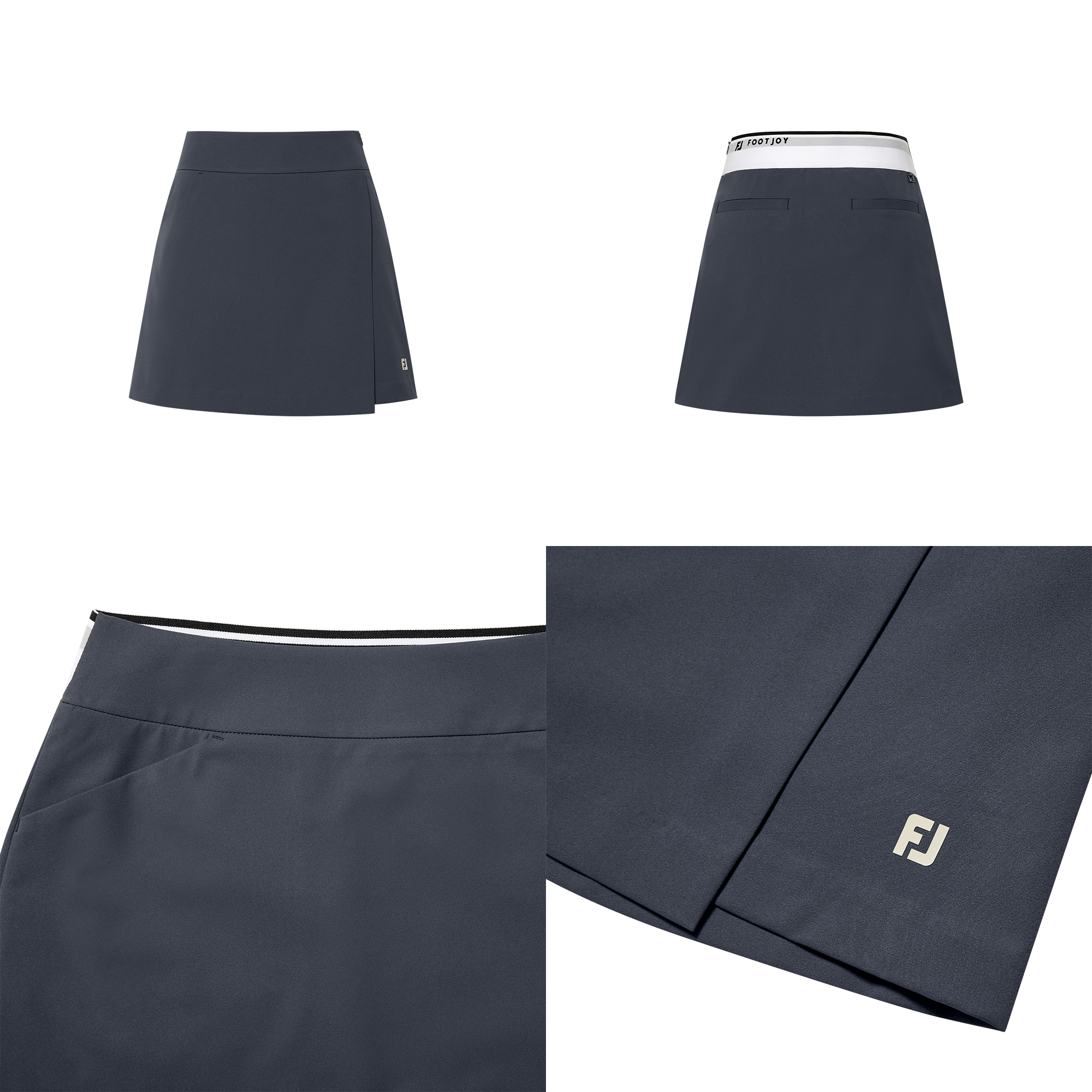 Banded Wrap Skort Women