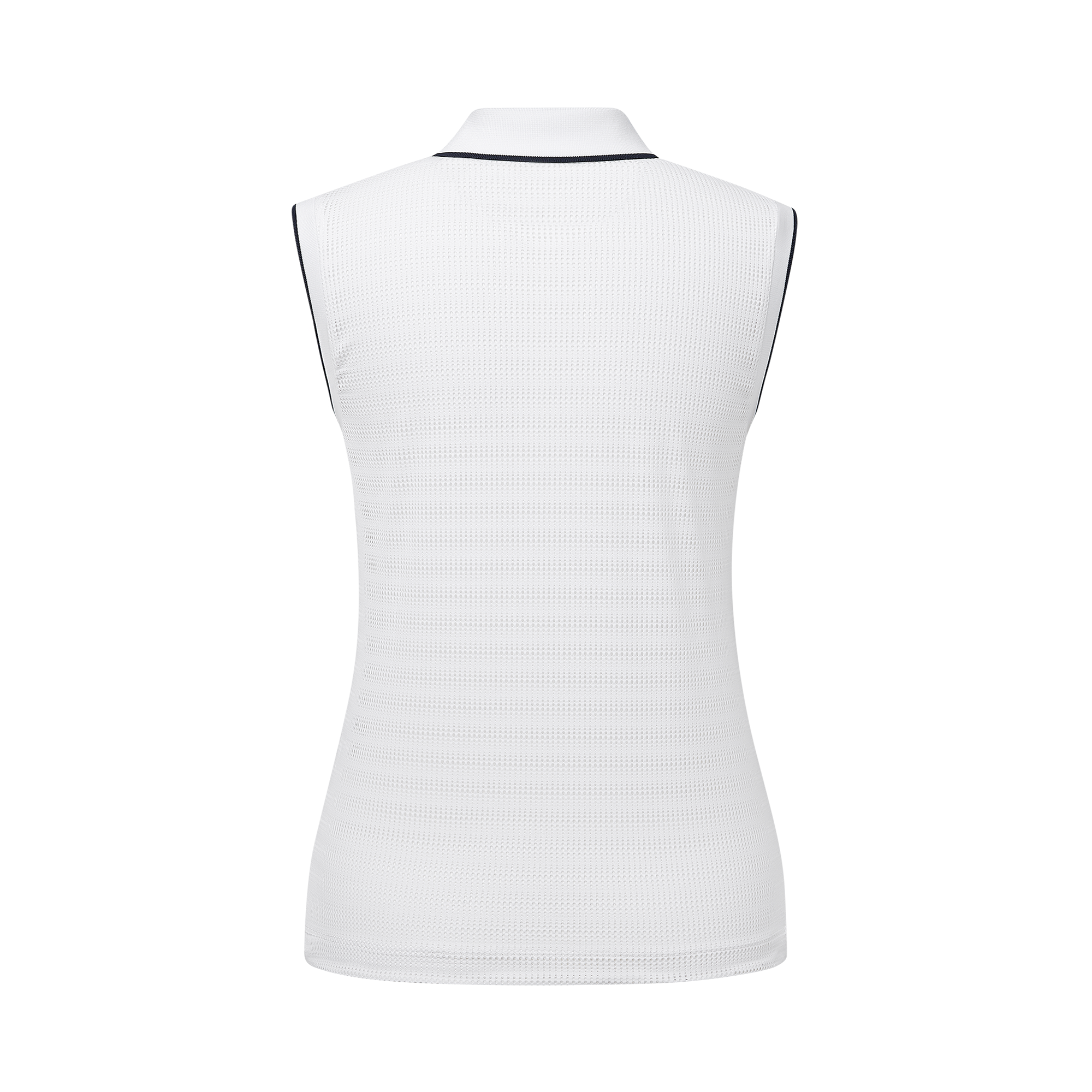 Essential Sleeveless Polo Shirt Women
