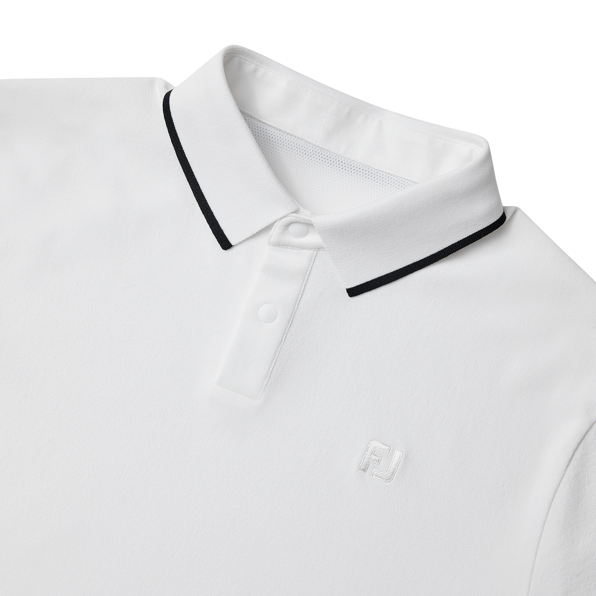 Stripe Logo Knit Polo Shirt