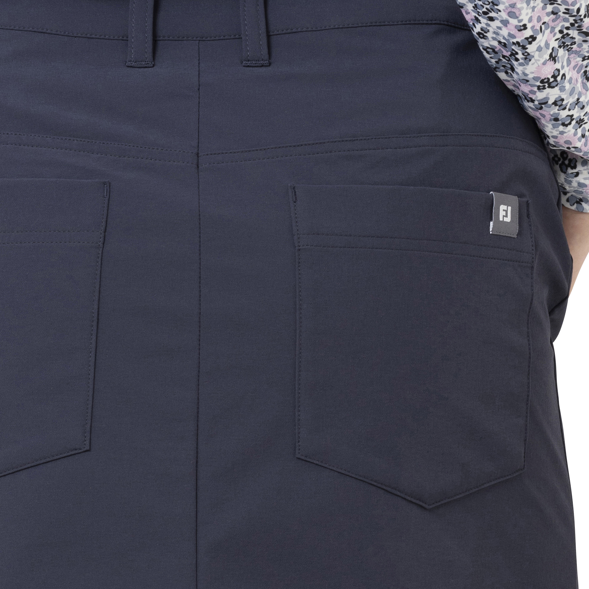 JP Wms Solid woven Skirt D.NV