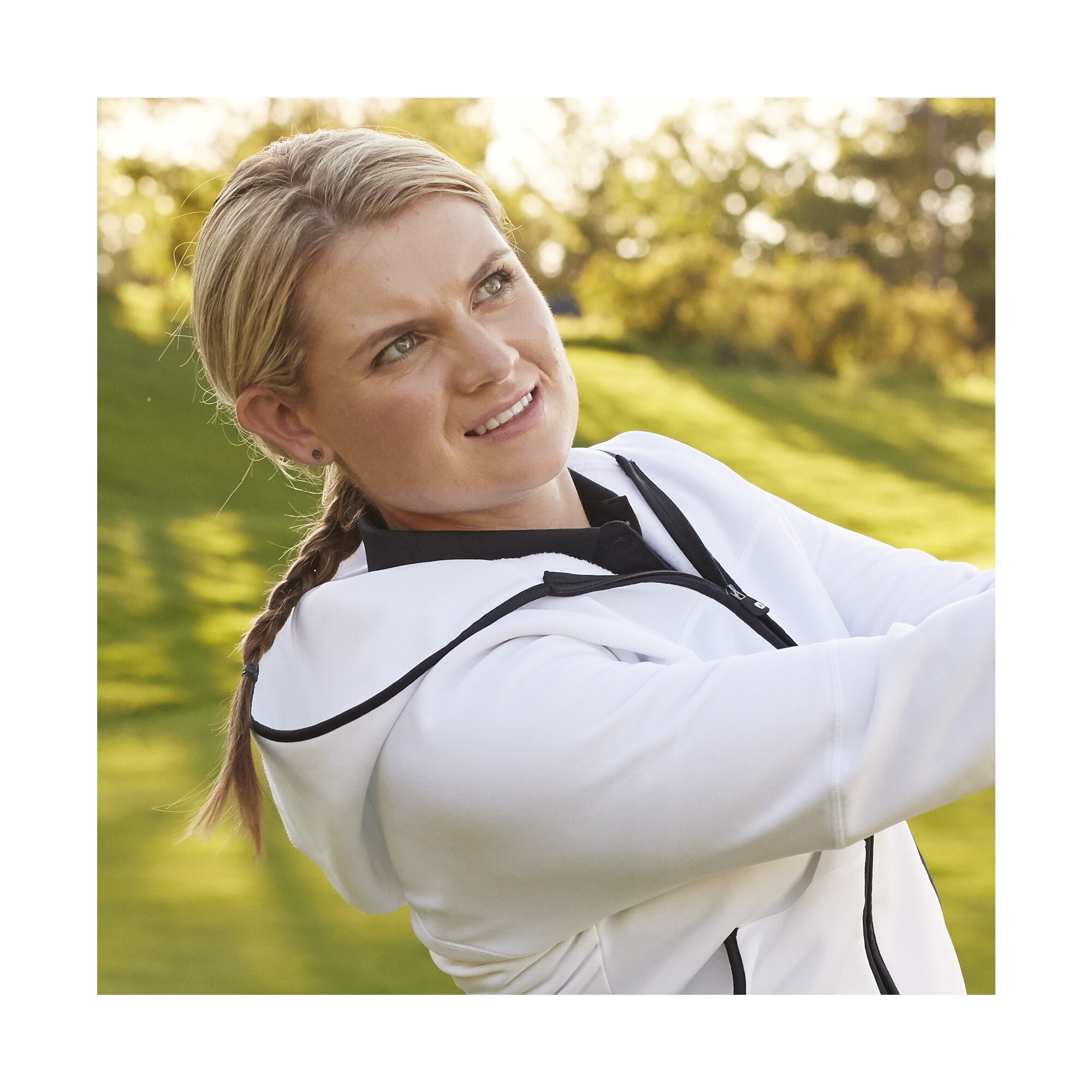 Full-Zip Fleece Hoodie Women