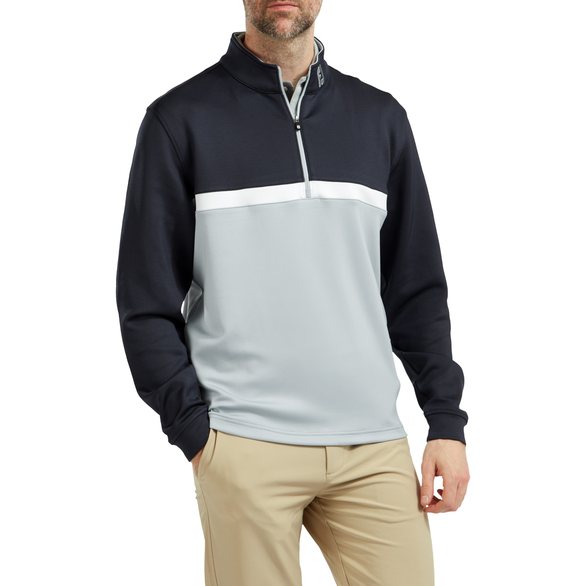 Colour Blocked Chill-Out Pullover