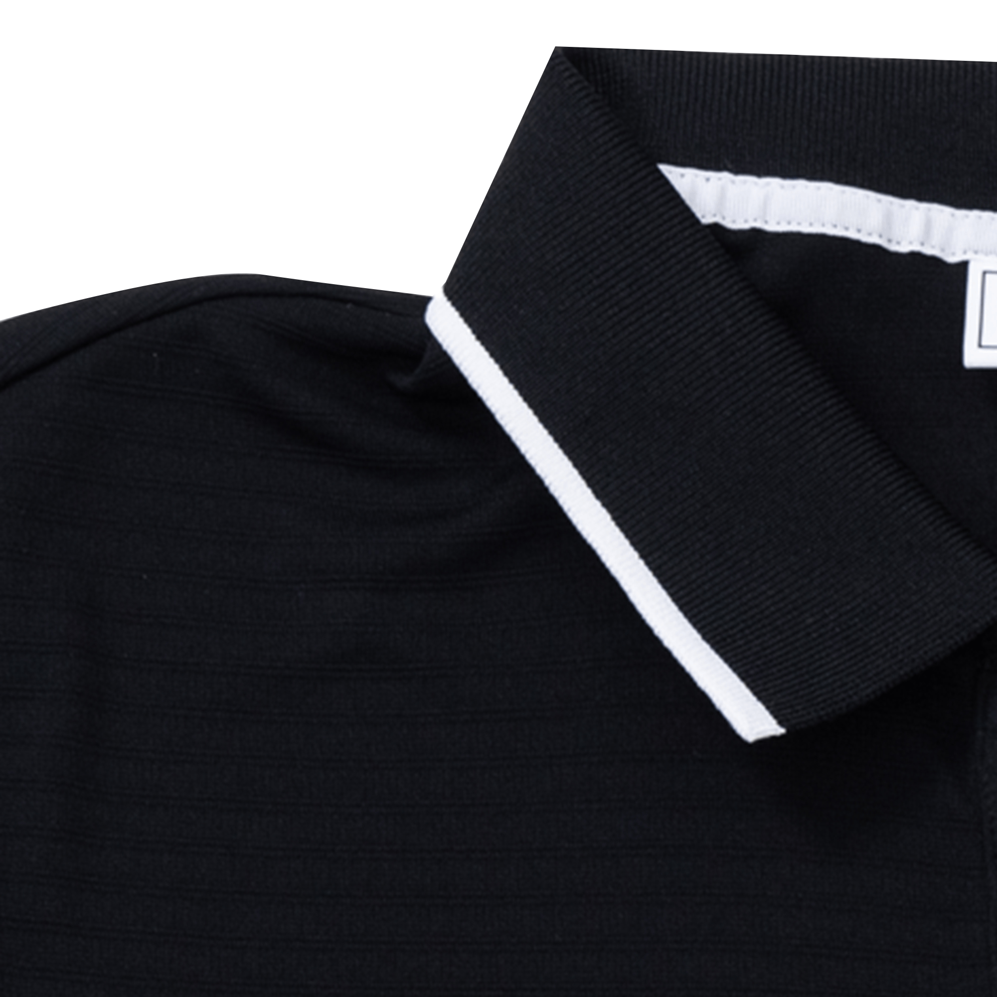 Short Sleeve Shirt with Tipped Collar