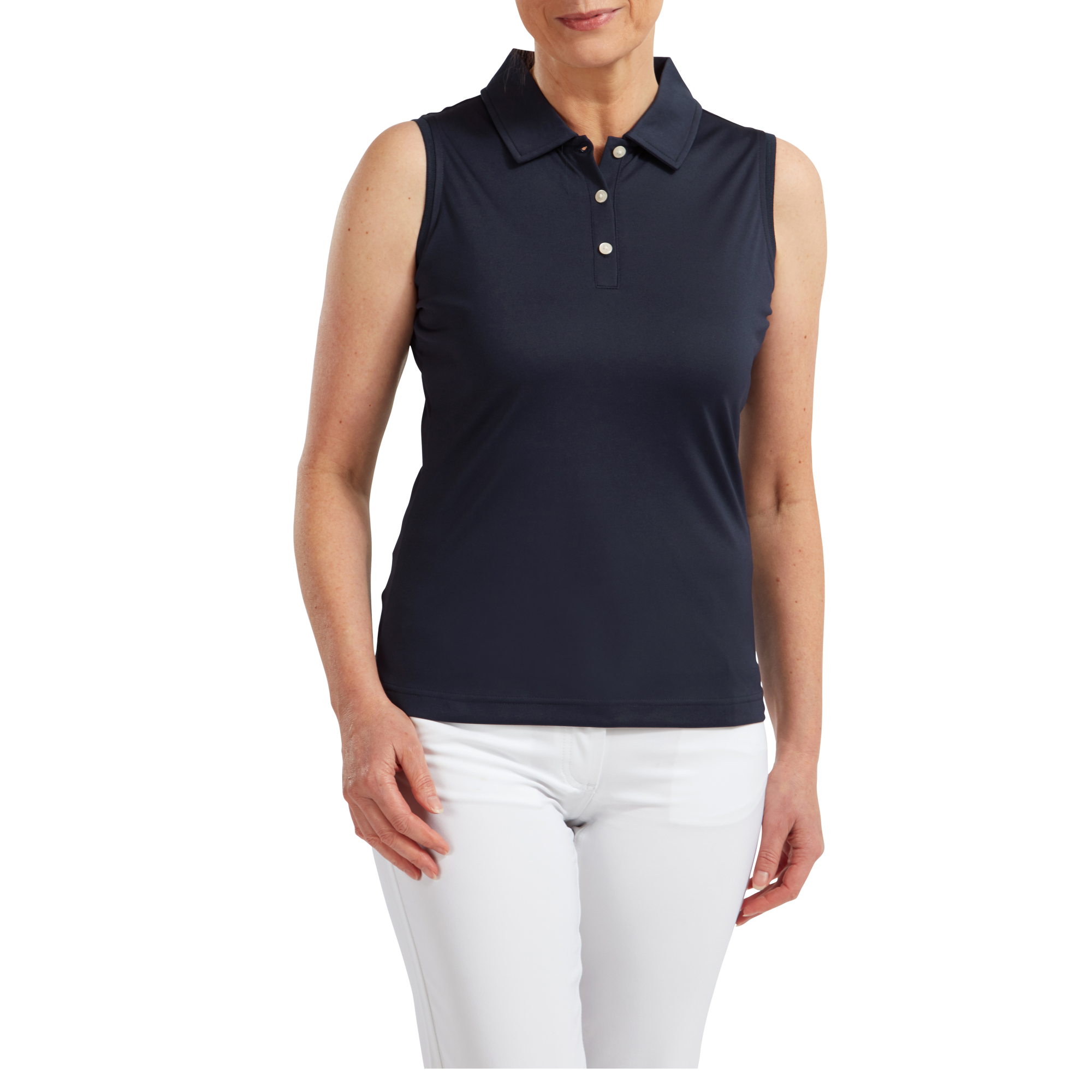 Interlock Sleeveless Solid Women