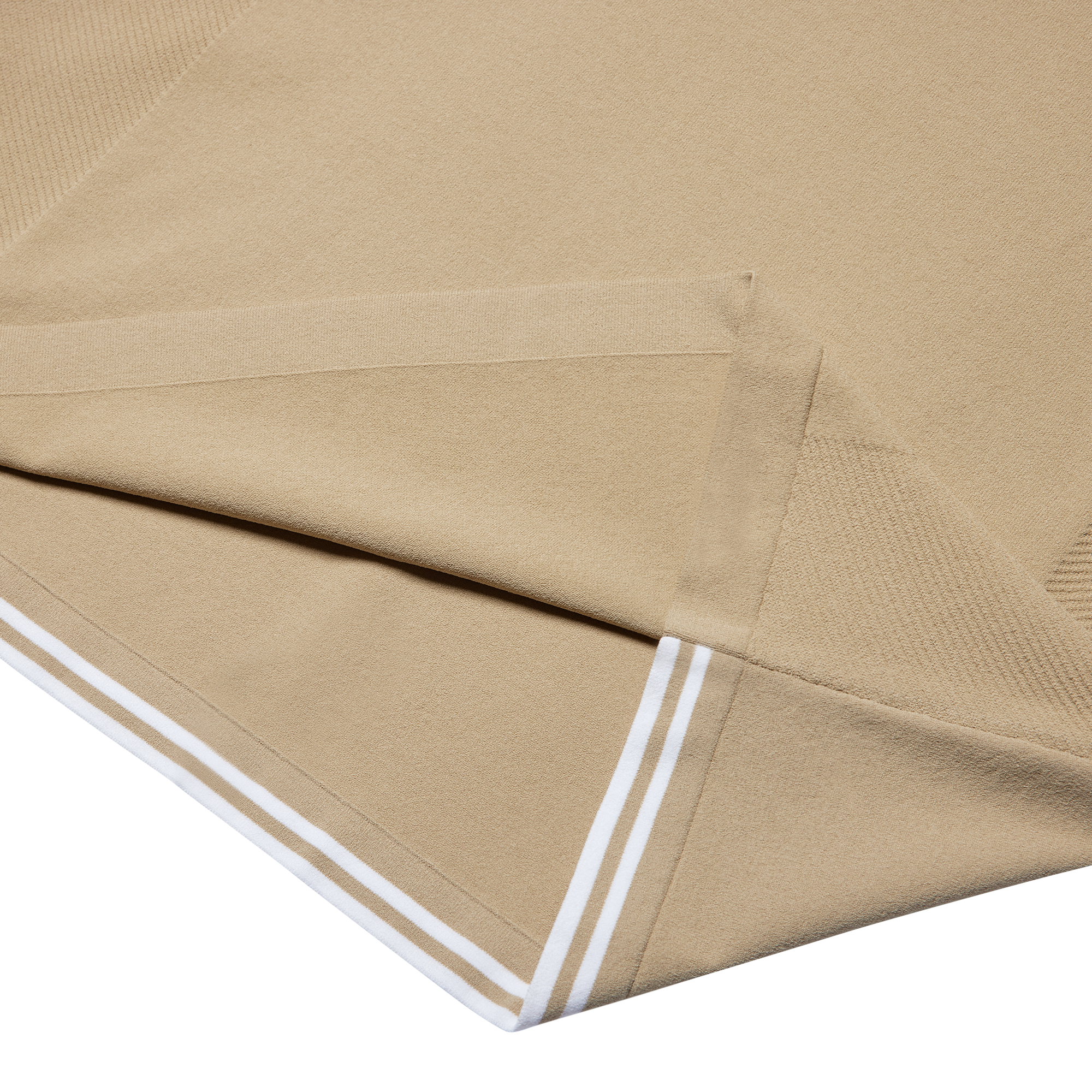 Contrast Sleeve Knit Polo Shirts