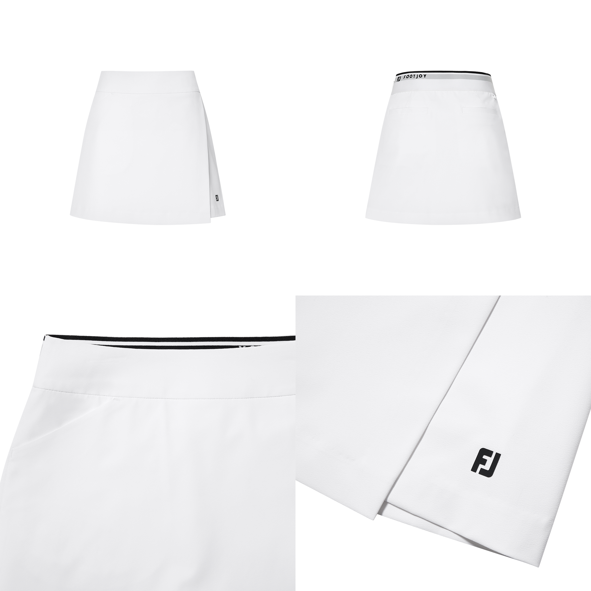 Banded Wrap Skort Women