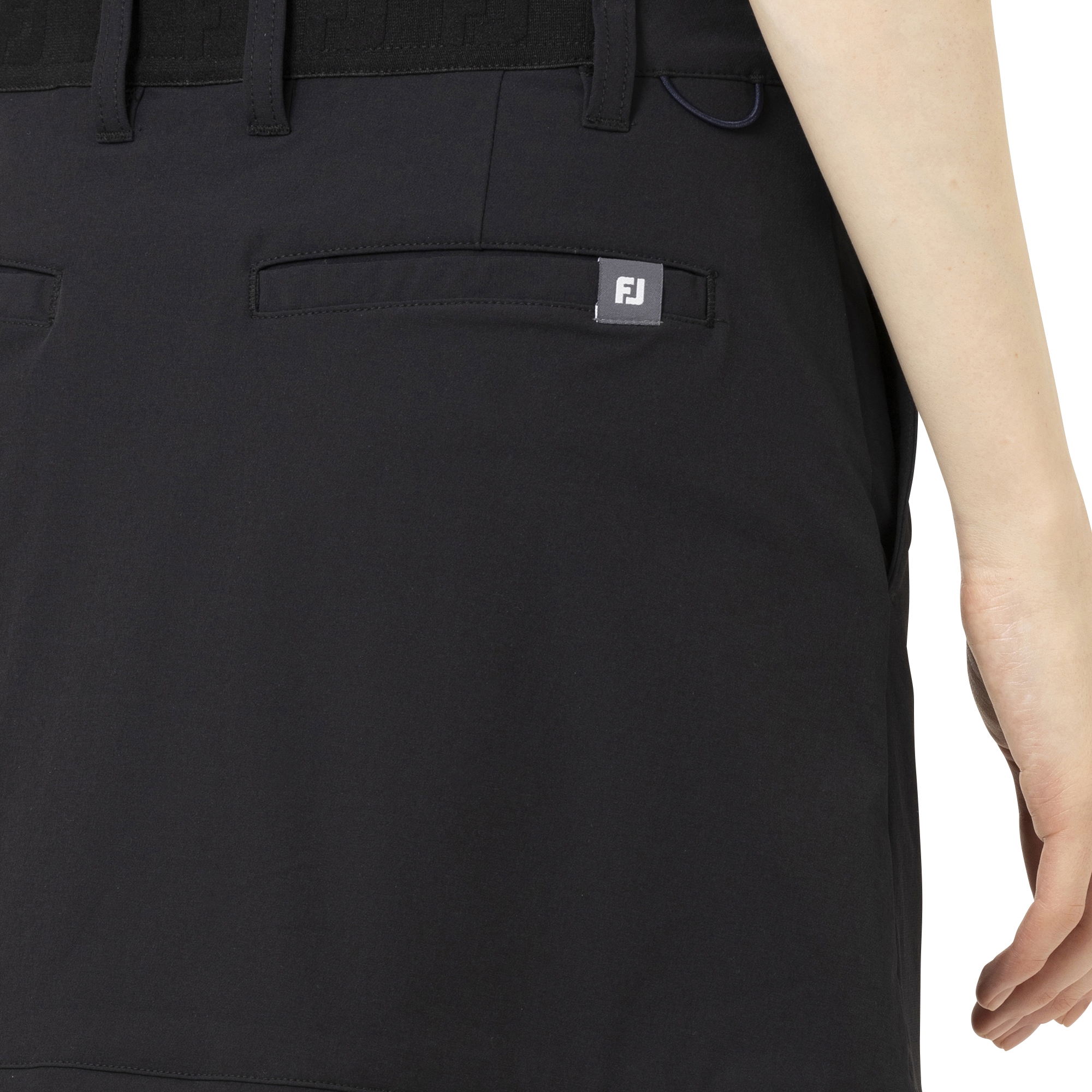 Solid Woven Skort Women