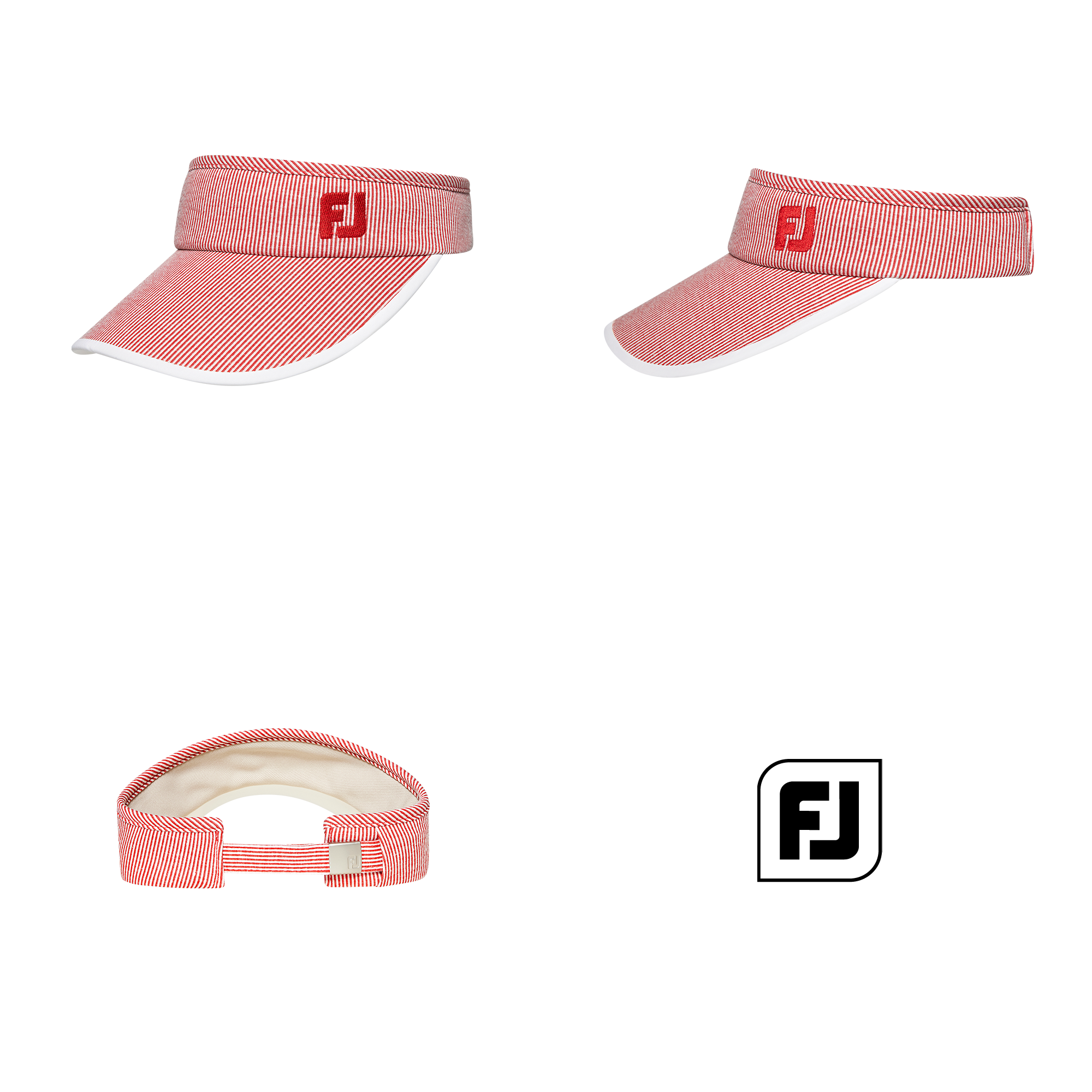 Stripped Visor Women