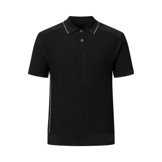 Crocket Knit Polo Shirt