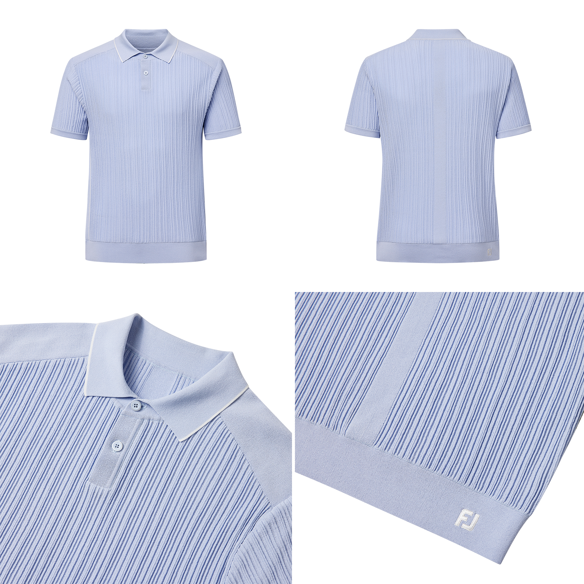 Crocket Knit Polo Shirt