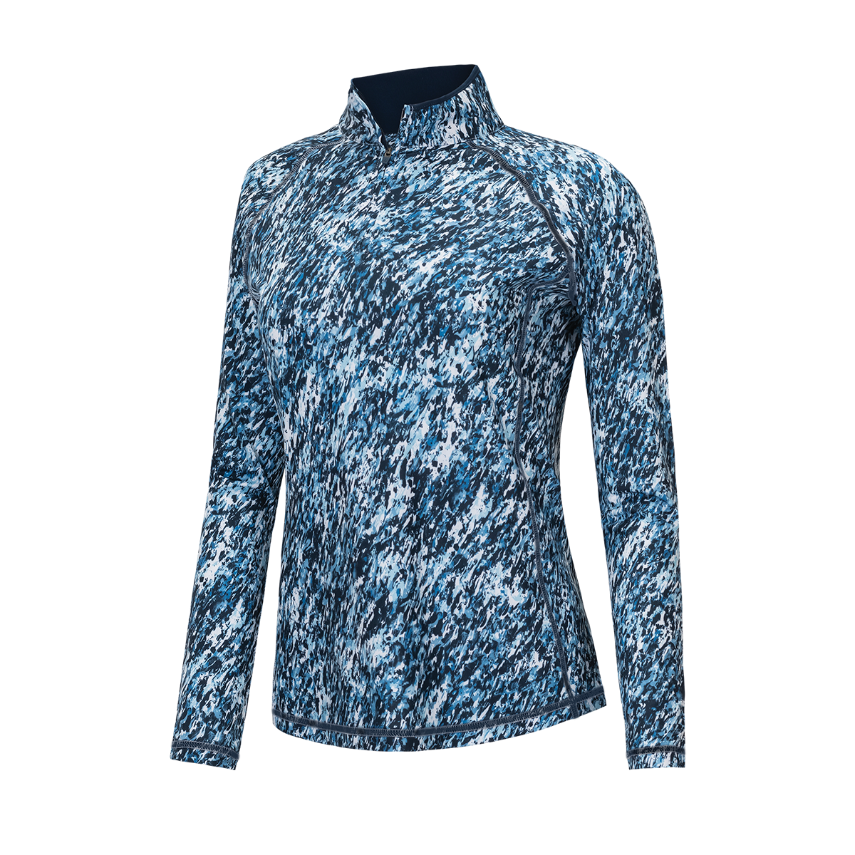 Sun Protection Printed 1/4 Zip