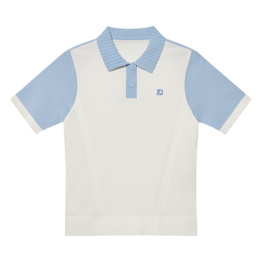 Color Knit Polo Shirts Women