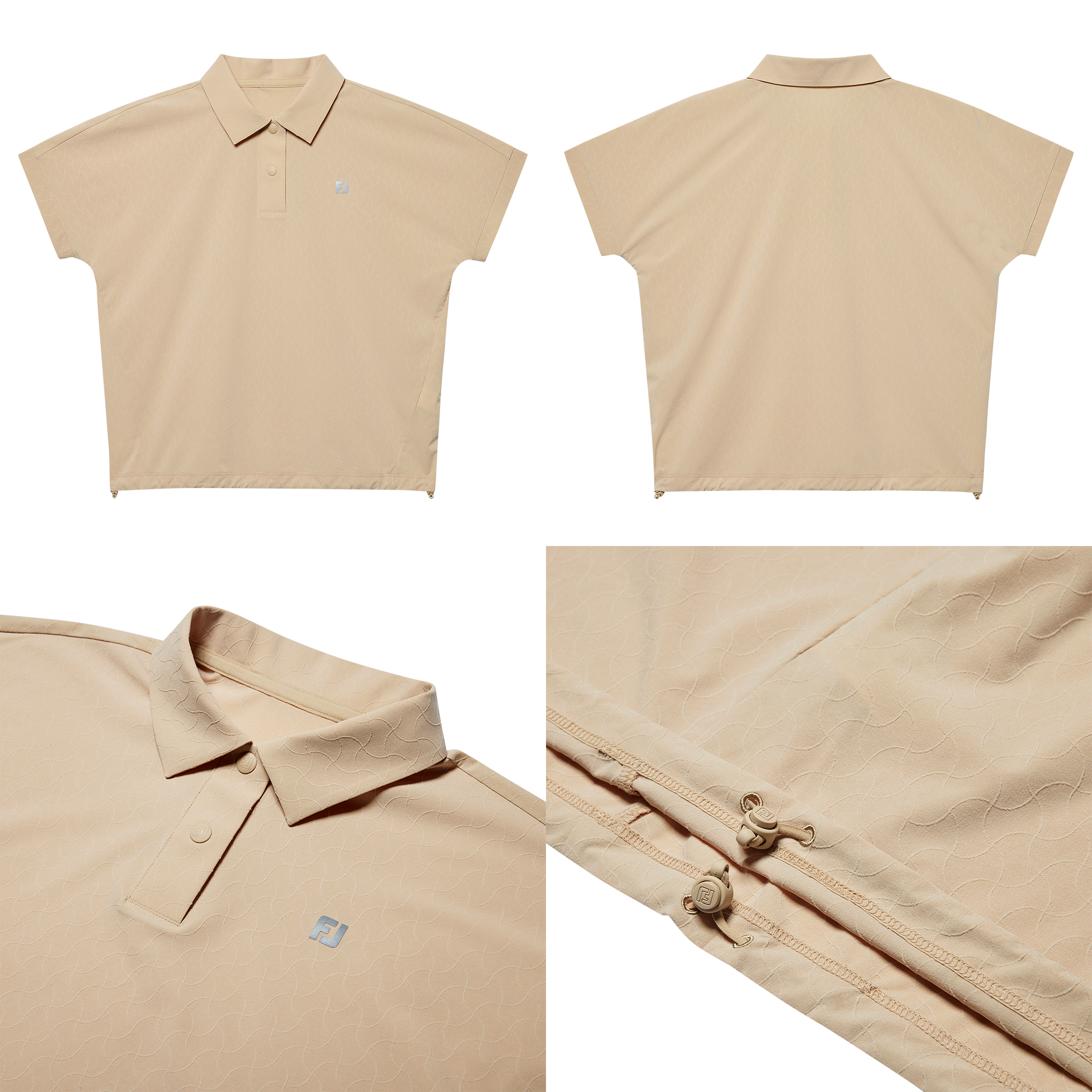 Jacquard Polo Shirts Women