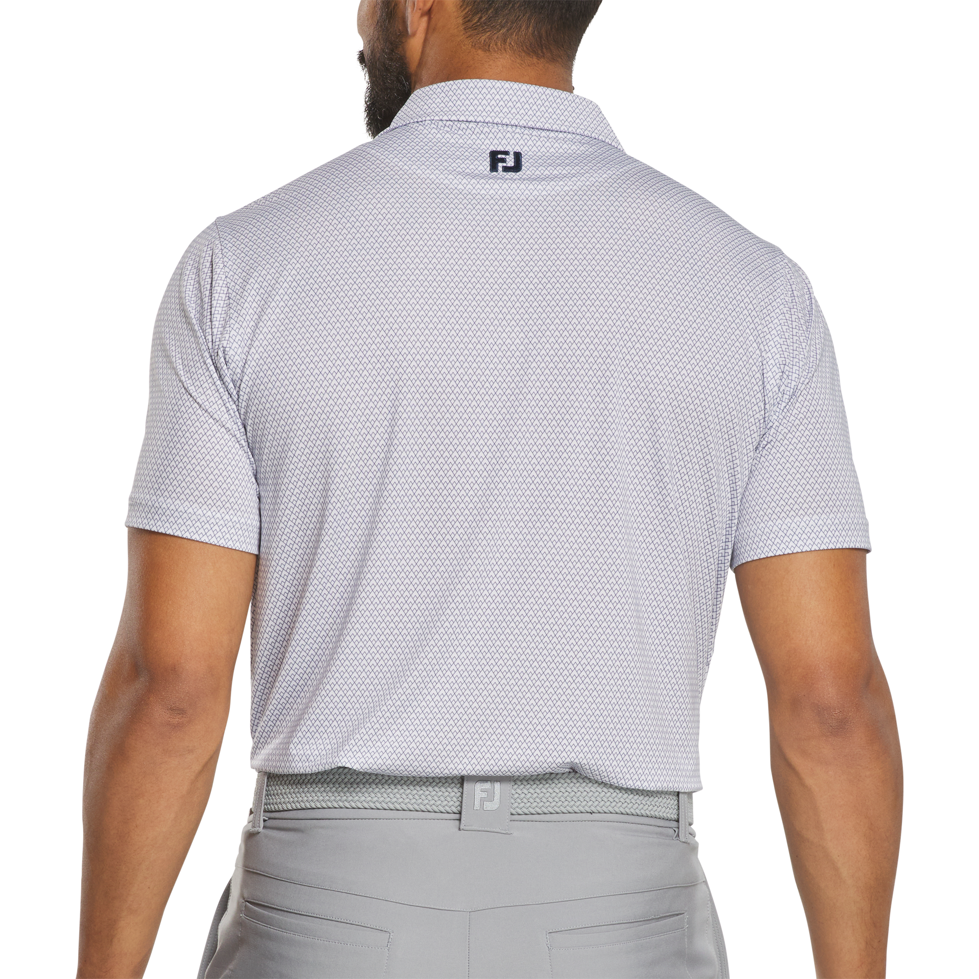 Deco Diamond Print Lisle