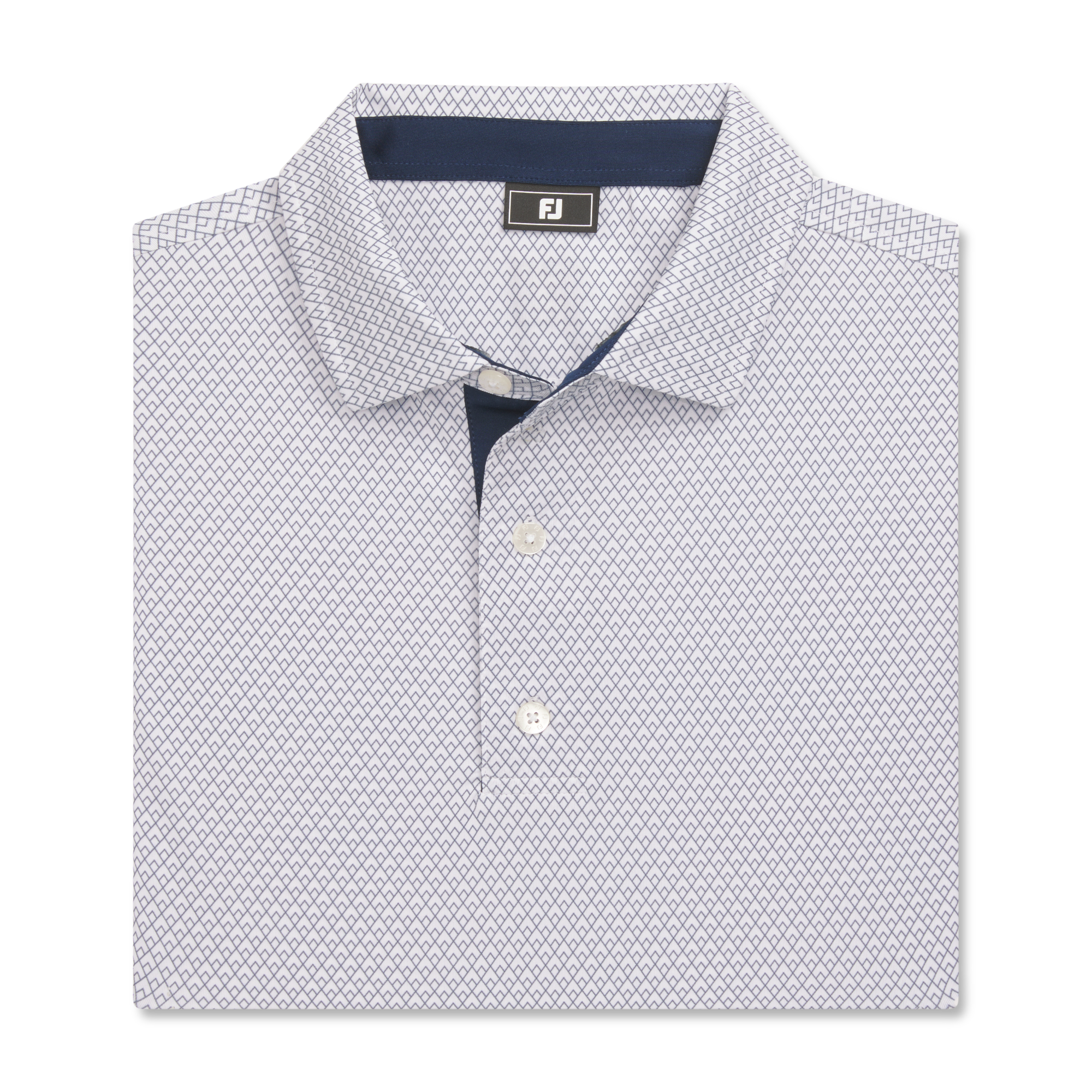 Deco Diamond Print Lisle